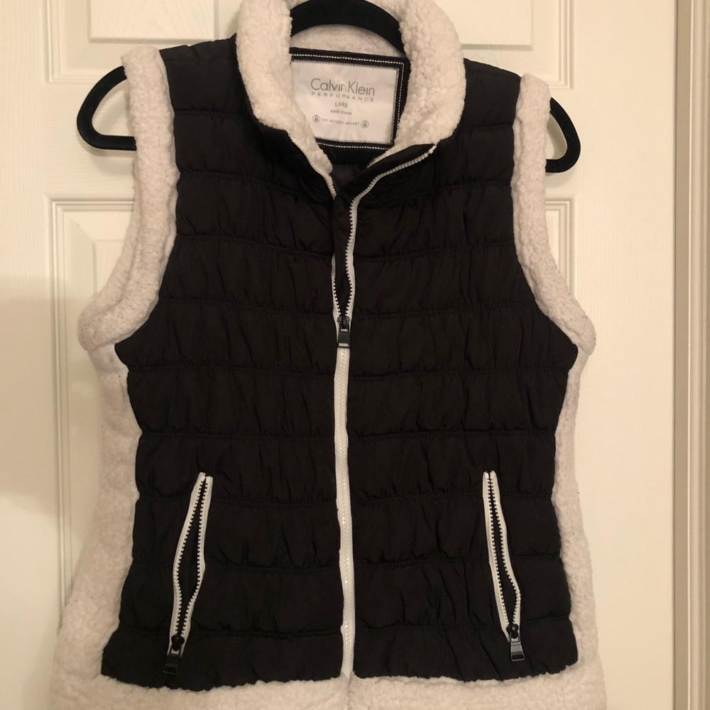 FAUX FUR LINED VEST